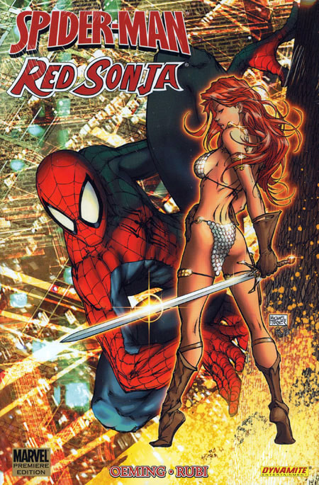 SPIDER-MAN RED SONJA PREM HC